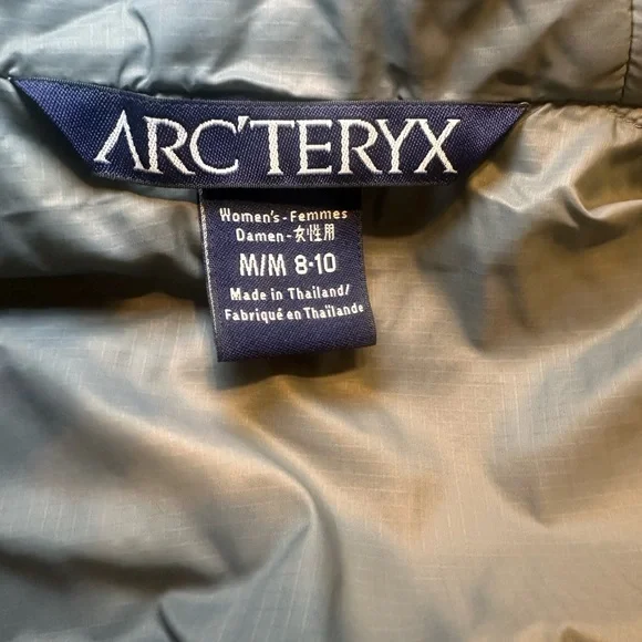 Arcteryx Women's Fuchsia 2010 Vintage Atom LT Hoody Size 8-10 Medium - Picture 7 of 15